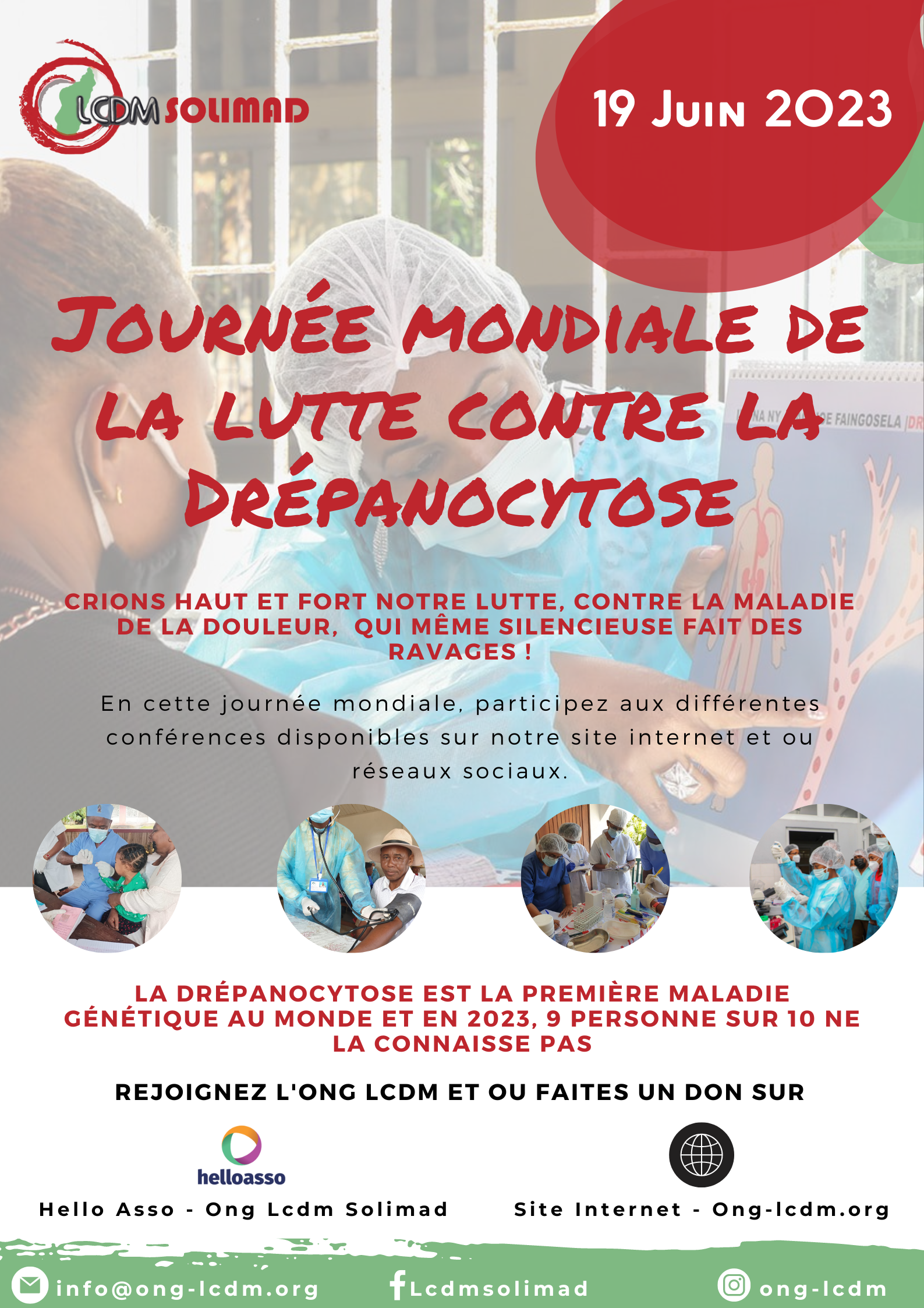 journée international de la lutte contre la drépanocytose